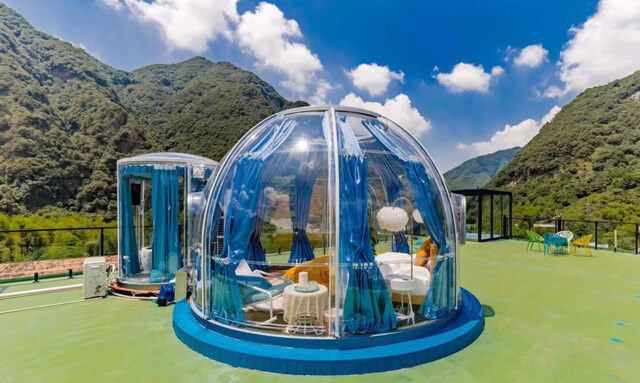 Transparent Dome House — clear-span tent for sale
