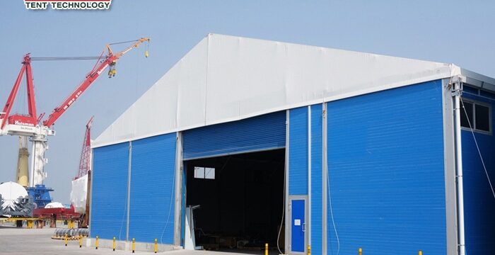 Clear Span Warehouse Tents For Logistics Storage