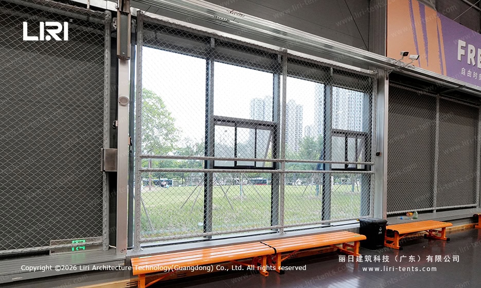 Aluminum frame structure with insulated wall panels