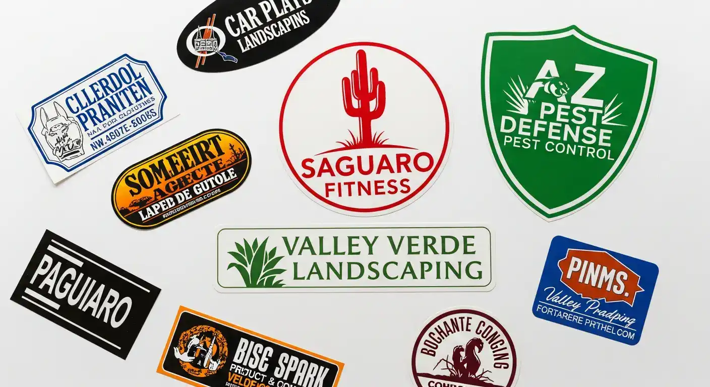 Custom stickers and labels