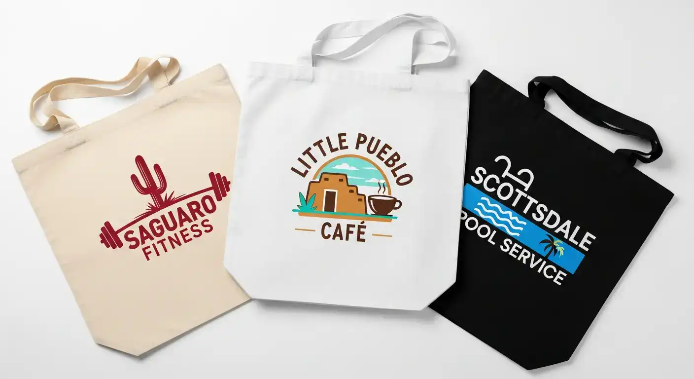 Printed tote bags for events and retail