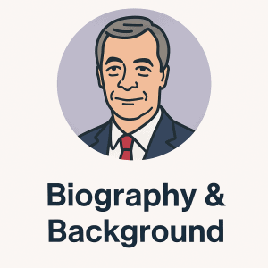 Nigel Farage early career and political rise