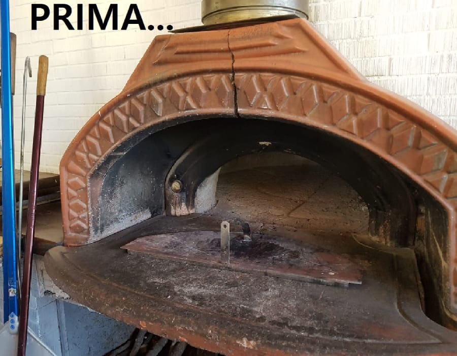 Restauro e riparazione forni a legna