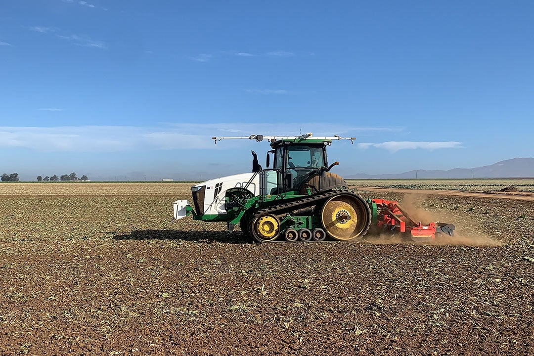 With a conversion kit, Bear Flag Robotics makes existing tractors autonomous. - Photo: Bear Flag Robotics