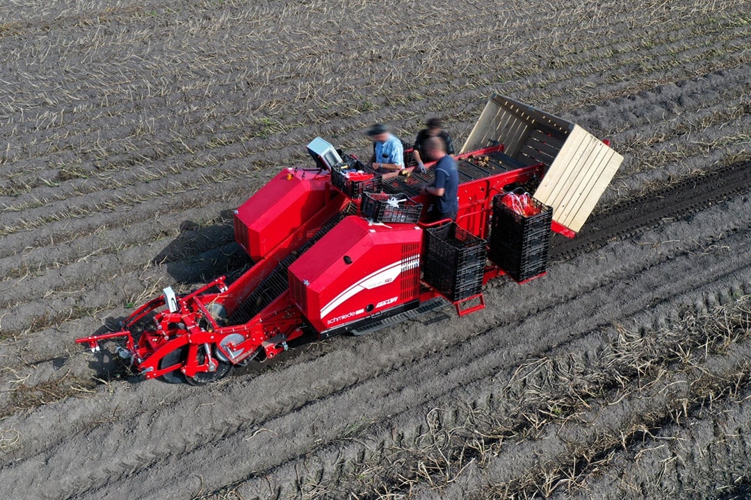 Harvest robots are still underrepresented in the catalogue although there’s a lot of developments under way. Schmiede.one currently has two units running on the field and three more in the pipeline. - Photo: Schmiede.one