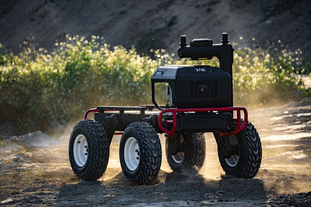 The new XAG R150 Unmanned Ground Vehicle. - Photo: XAG