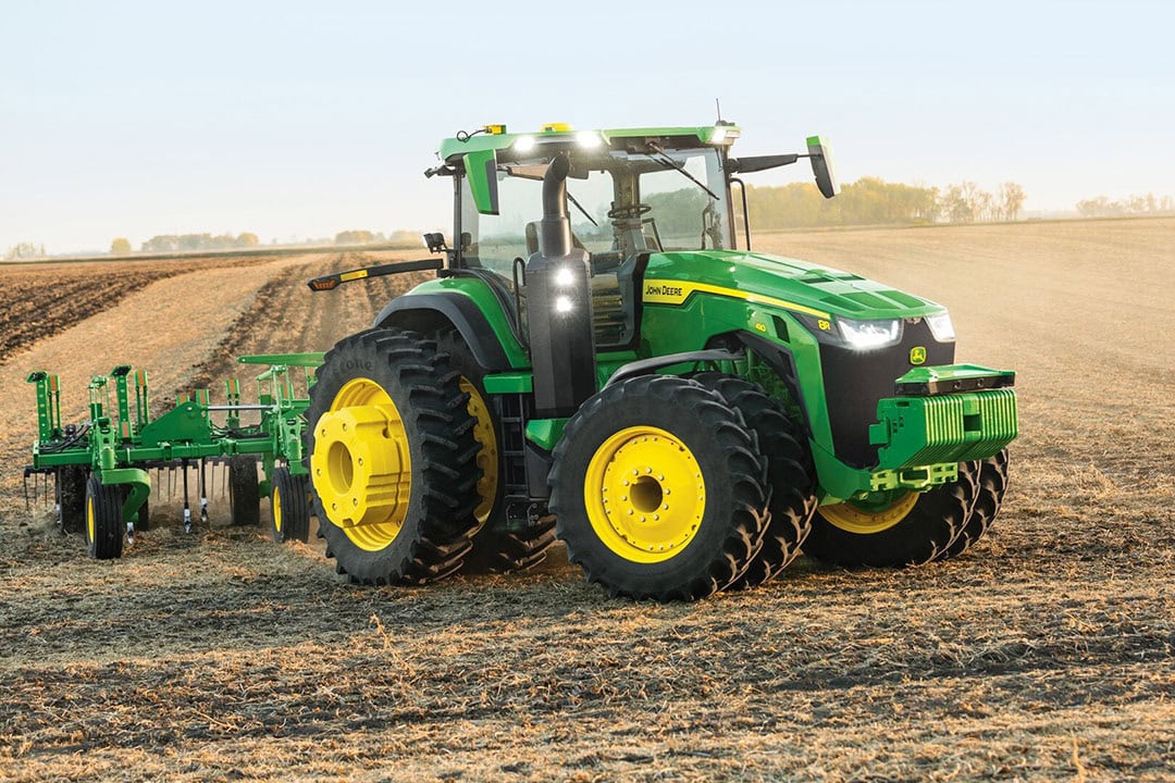 When buying an autonomous tractor, Mr Hooper would prefer purchasing a John Deere. - Photo: John Deere