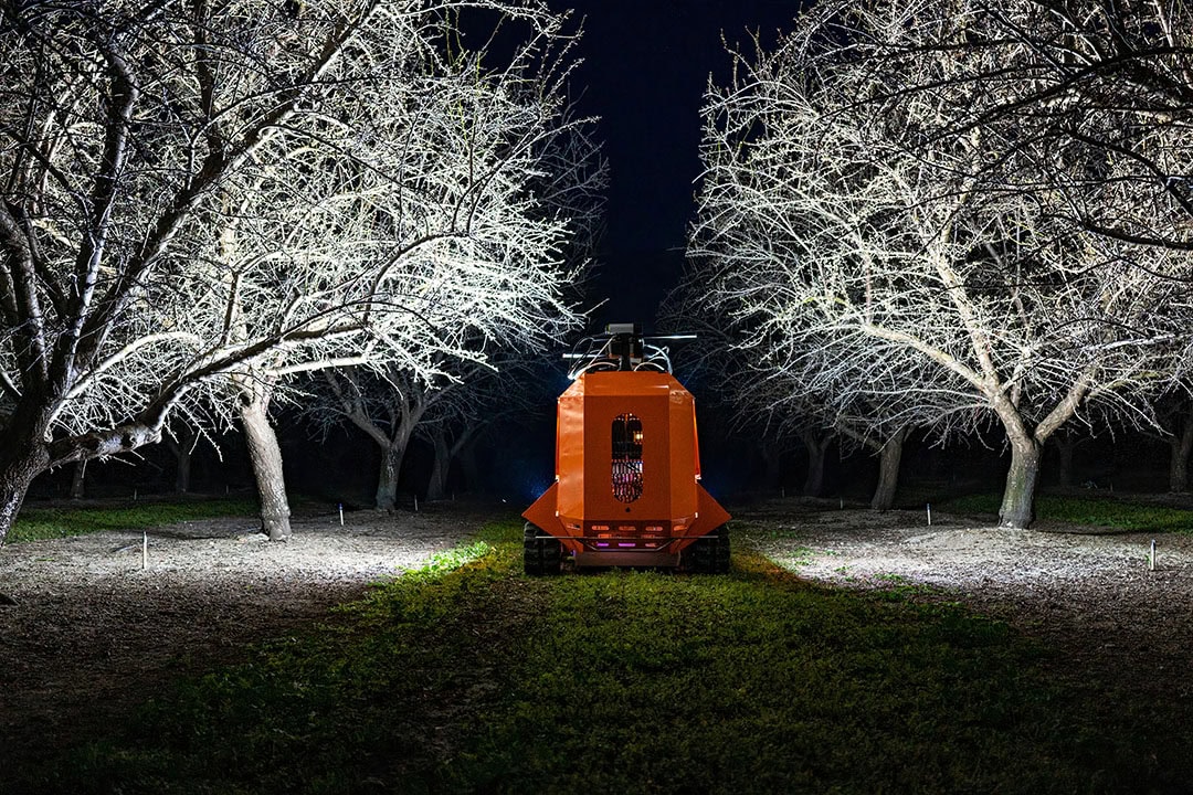 The autonomous Rover can do the job 24 hours a day. - Photo: InsightTRAC