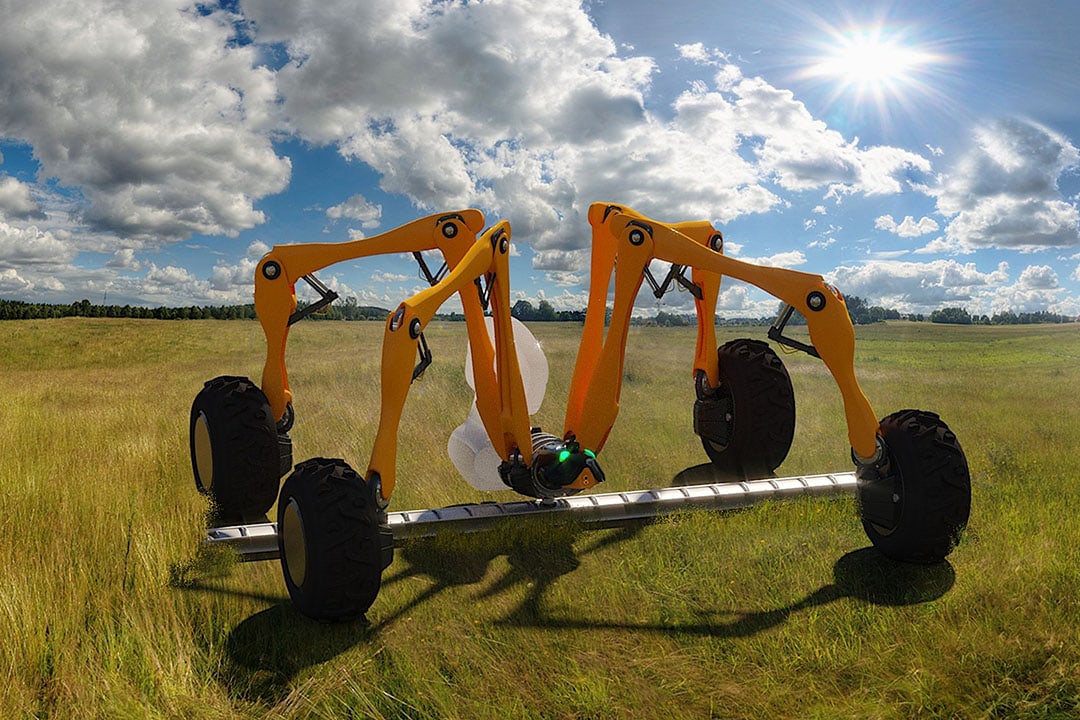 Robot Harry will be a no-till digital drilling robot. - Photo: Small Robot Company