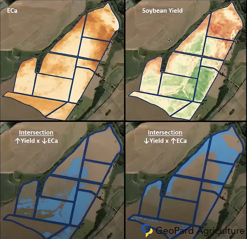 The platform can generate several kinds of yield maps. - Photo: GeoPard Agriculture