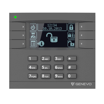 Przewodowy manipulator LCD PRiMA GY-BK FRONT