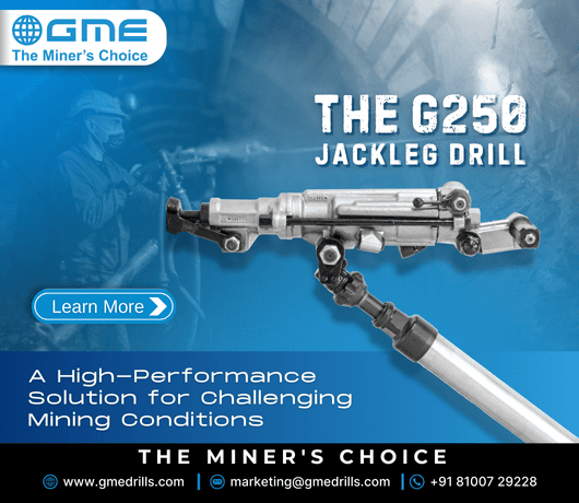 The G250 Jackleg Drill: A High-Performance Solution for Challenging Mining Conditions