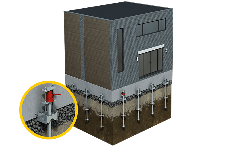 screw piles for house foundation