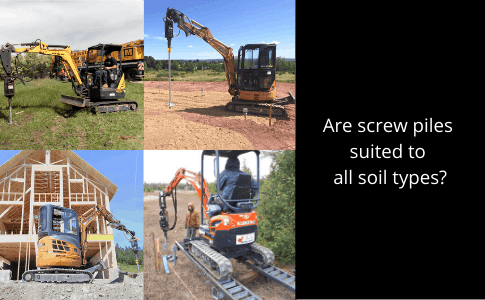 projects involving screw piles