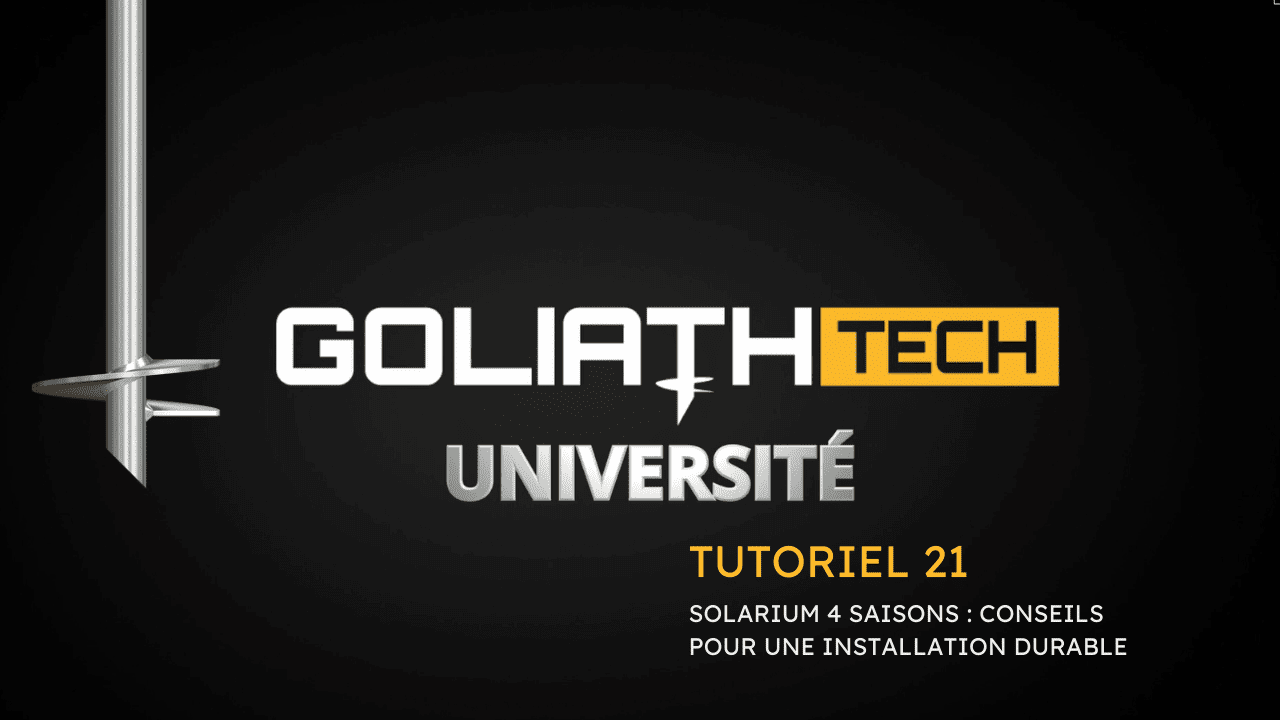 GoliathTech université tutoriel 21