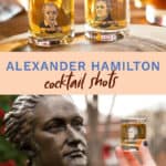 Hamilton cocktail shots