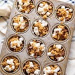 s'mores brownie bites