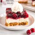 cranberry pretzel salad