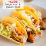 spicy potato tacos with chipotle sauce