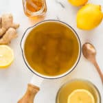 ginger lemon tonic ingredients with honey