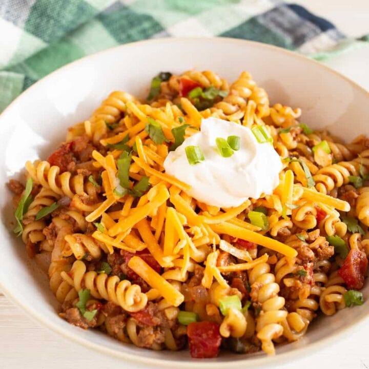 Vegan "Hamburger Helper" Taco Pasta Good Food Stories