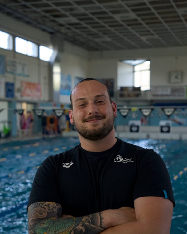 Erik Caporale, staff Gorizia Nuoto