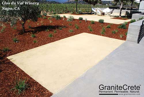 permeable paving patio landscape