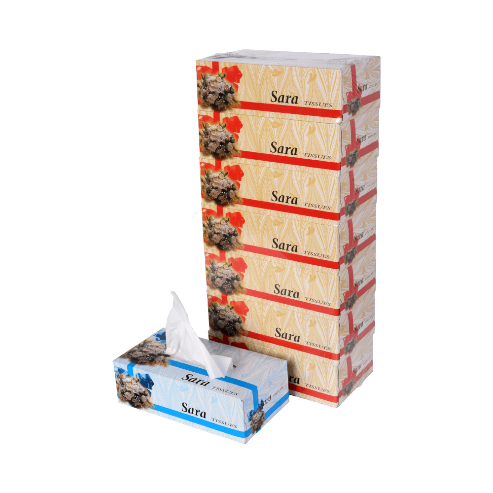 Sara Facial Tissues Box