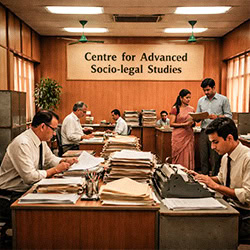 Establishment of the Centre for Advanced Socio-Legal Studies