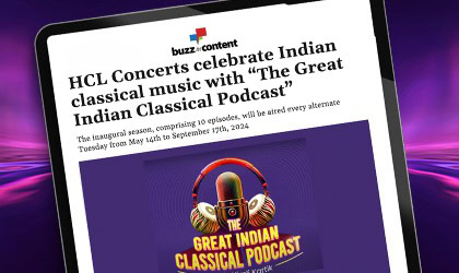 HCL Concerts & Nirali Kartik - Great Indian Classical Music Podcast
