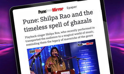 Shilpa Rao’s Ghazal Magic in Pune