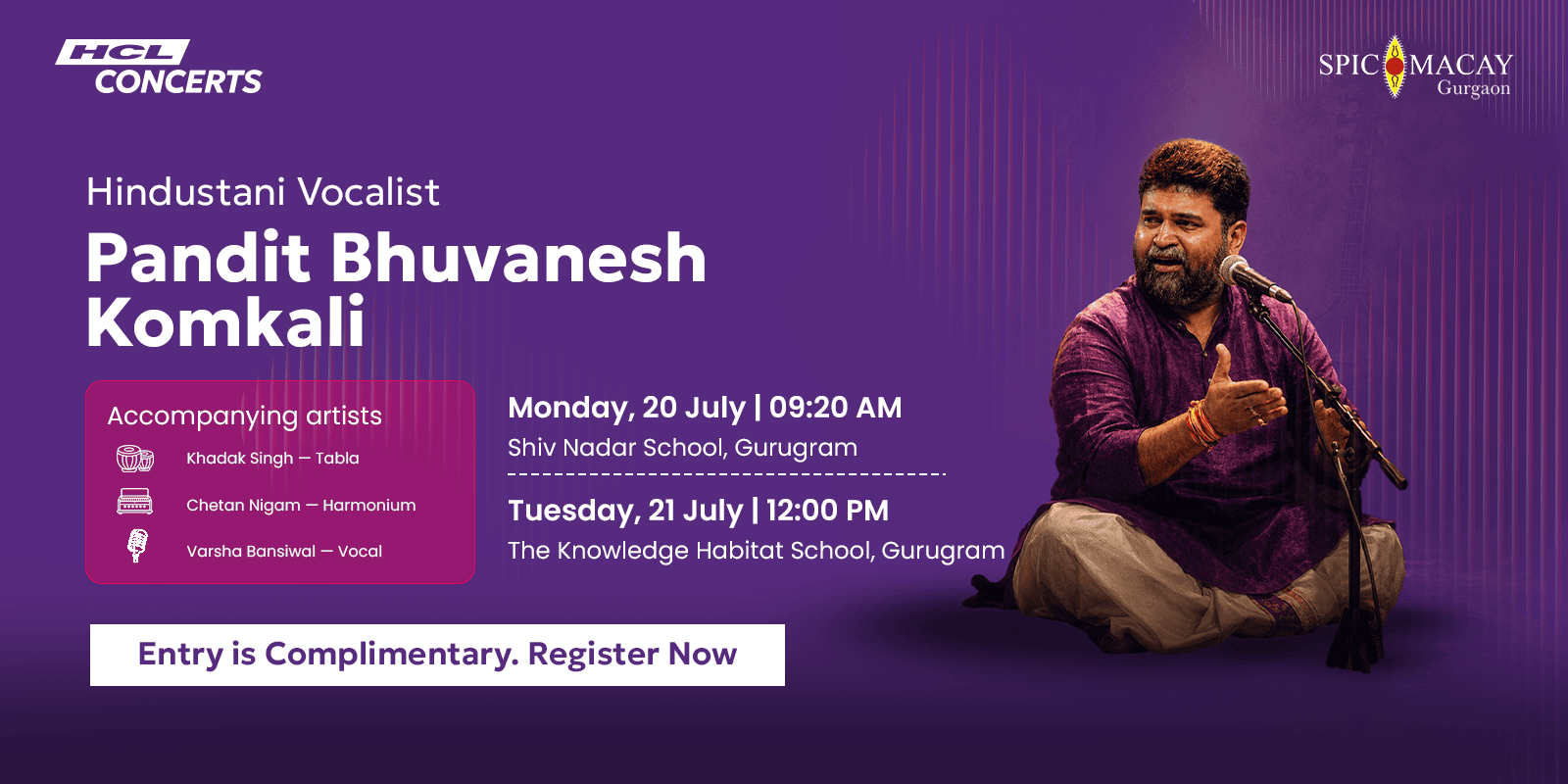 Pandit Bhuvanesh Komkali