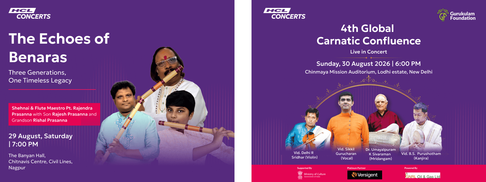 The Echoes of Benaras and 4th Global Carnatic Confluence