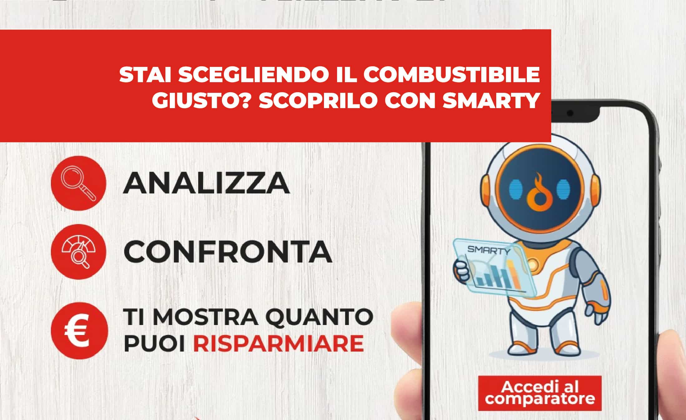 Stai scegliendo il combustibile giusto? Scoprilo con Smarty