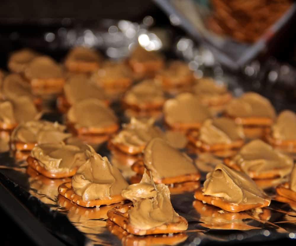 peanut butter pretzels