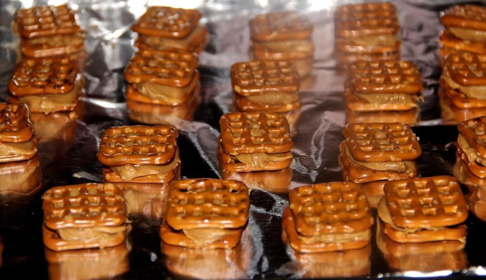 peanut butter pretzels
