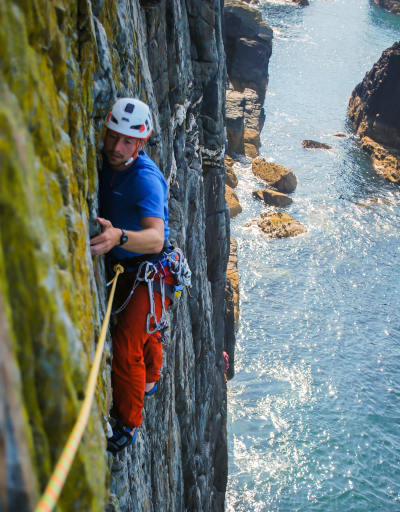 seacliff climbing in north wales