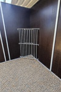 eckheuraufe mit tür