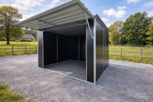weideunterstand 4x3m mit vordach