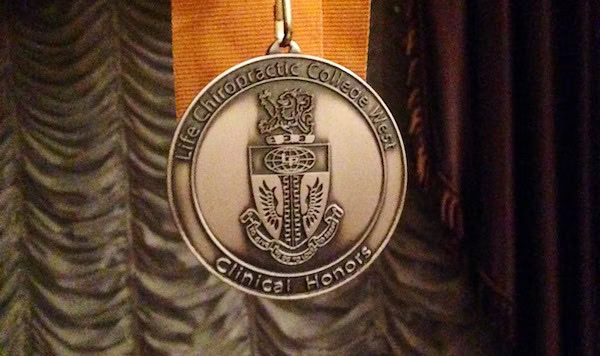 Life chiropractic college west clinical honors