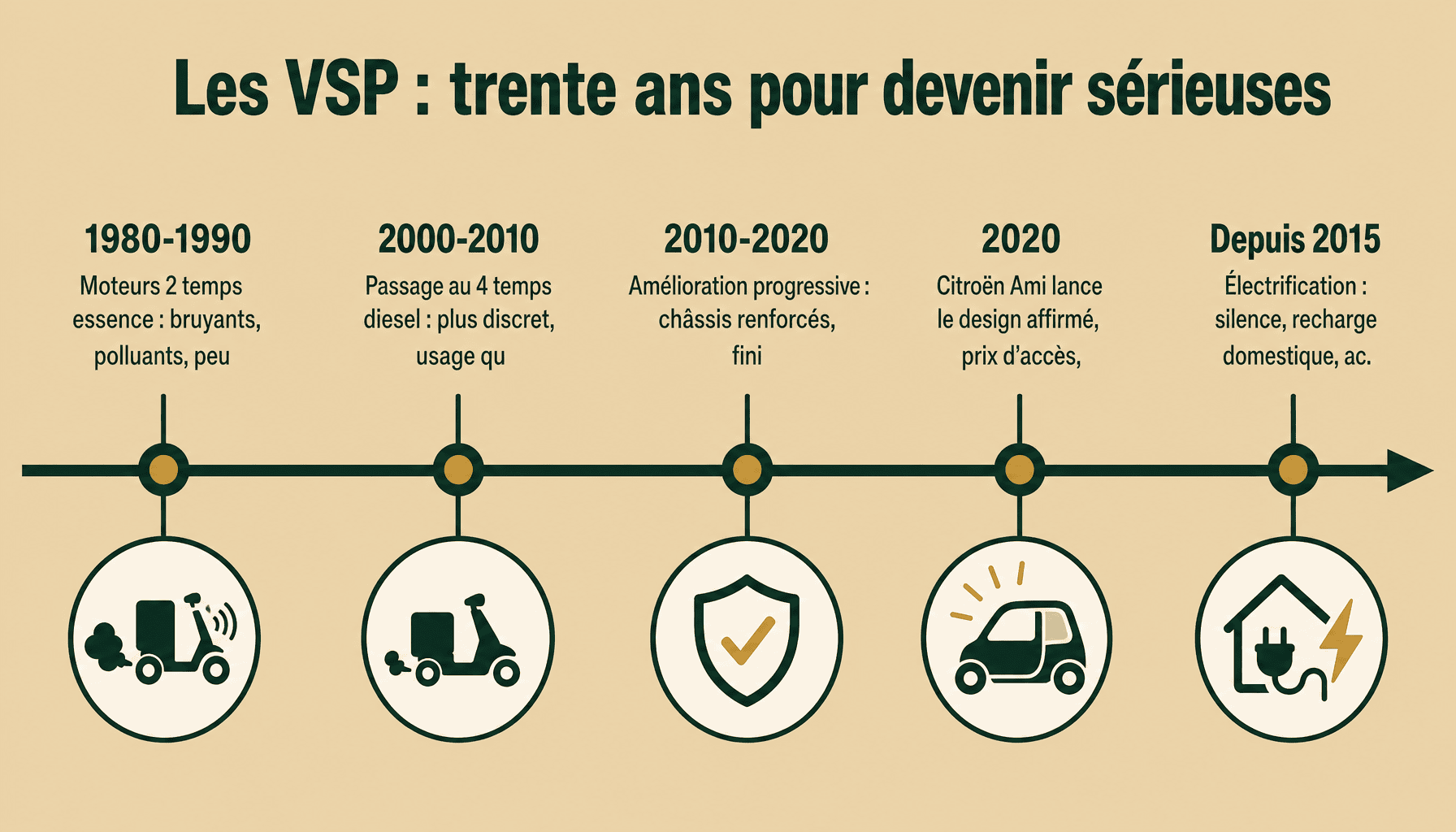 Frise chronologique innovations transports fr voitures sans permis évolution moteurs électrification