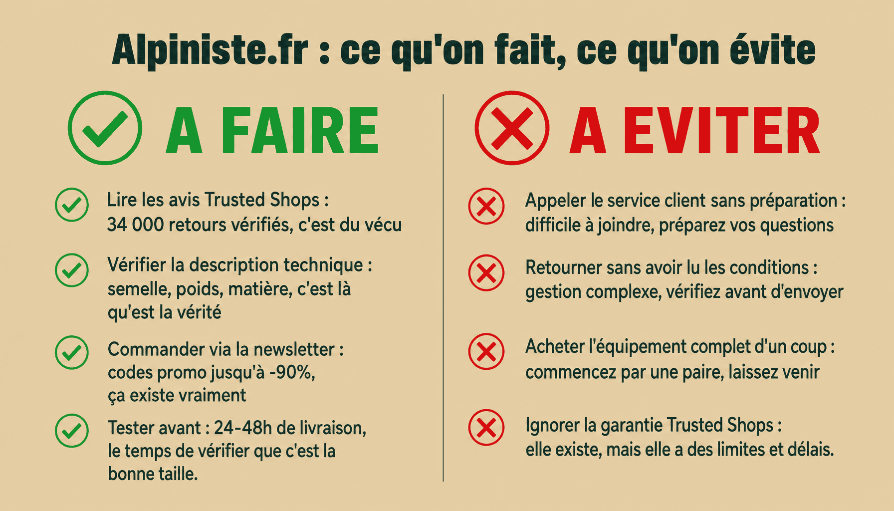 Guide pratique alpiniste fr : bonnes pratiques et pièges à éviter avant d'acheter