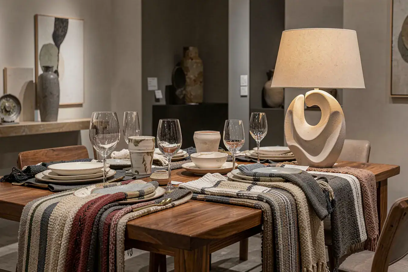 Kuratierte Tischkultur und Leuchten auf der Maison & Objet Paris 2026