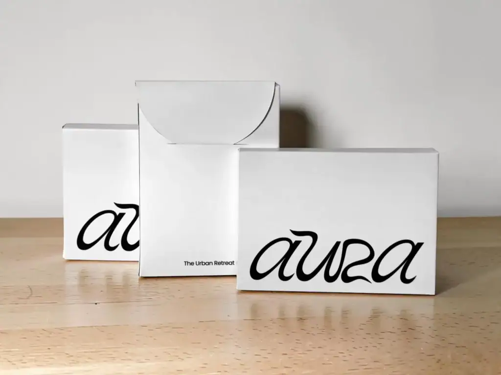 CAJA PAPEL PREMIUM ESTETICA AURA