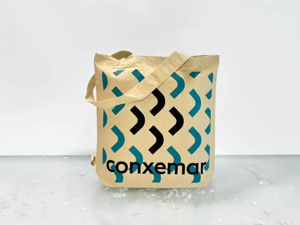 Bolsas de tela de algodon para ferias y congresos Conxemar en Vigo
