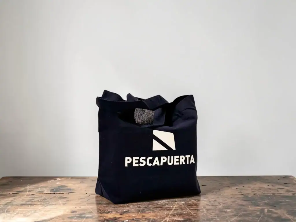 Bolsas de tela de algodon para ferias y congresos Pescapuerta en Vigo