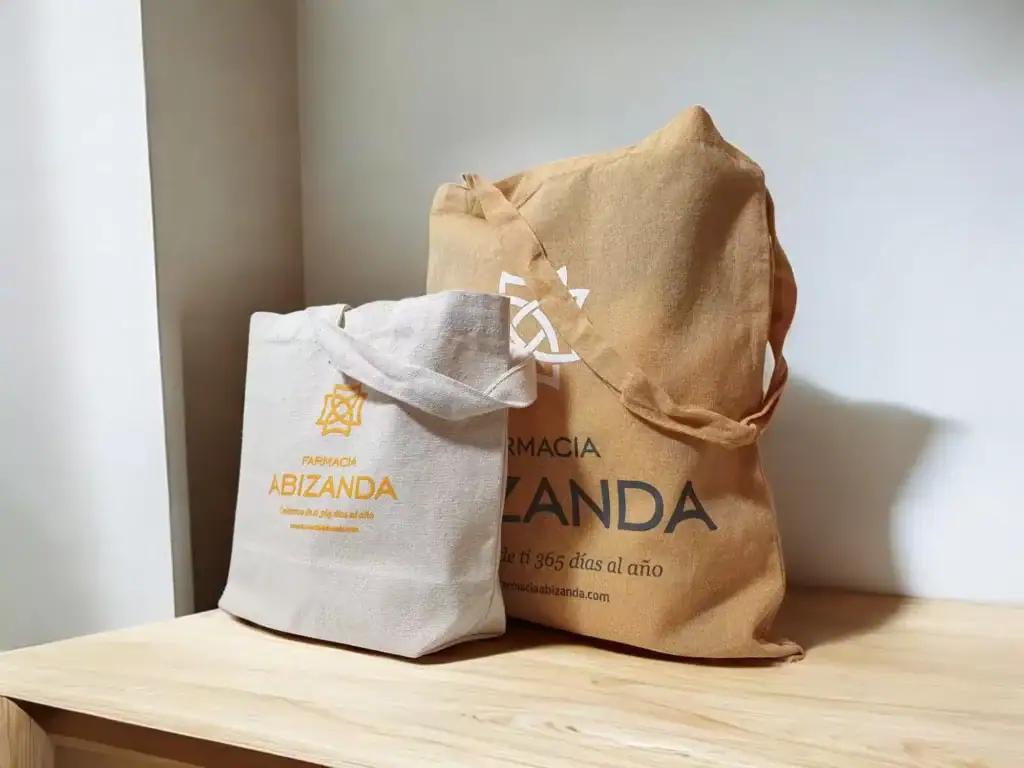 BOLSA ALGODON FARMACIA ABIZANDA EN GONDOMAR