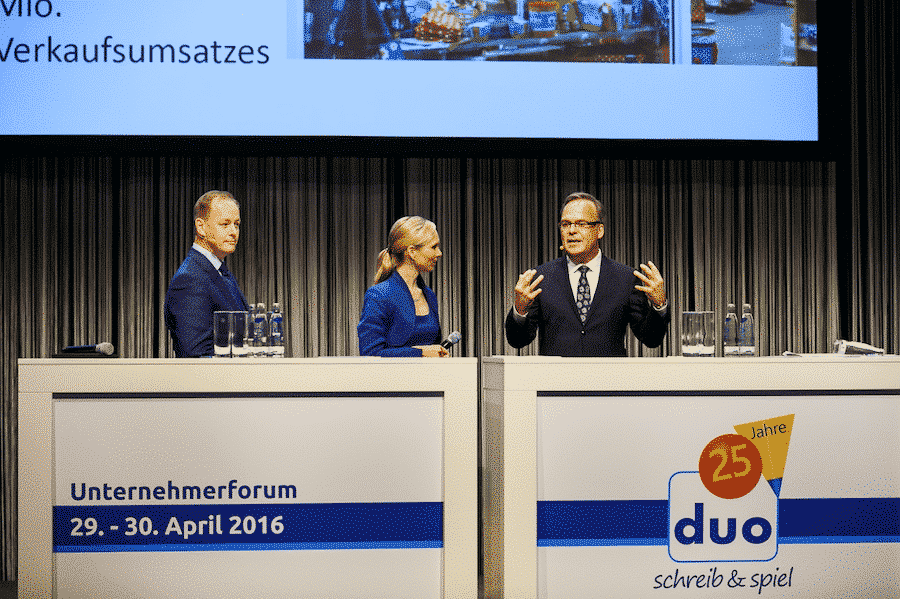 Podiumsdiskussionen mit Moderatorin Ilka Groenewold aus Berlin