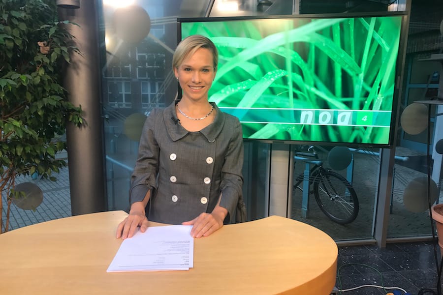 TV-Moderatorin Ilka Groenewold on AIR