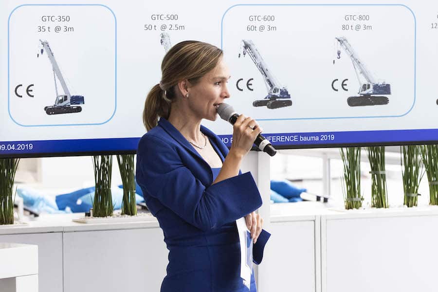 Bauma Pressekonferenz in München